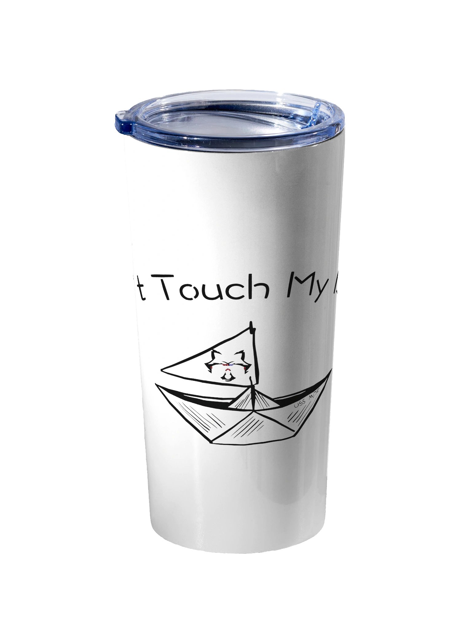 Don't Touch My Boats Tumbler product image (2)