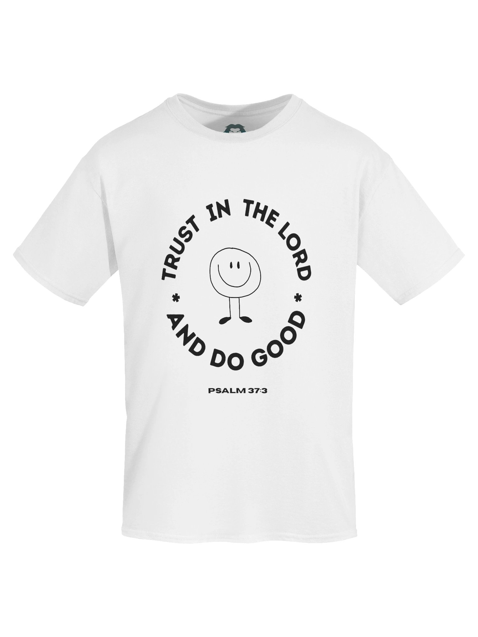 Psalm 37 Trust in the Lord (Happyface Tee) product image (13)