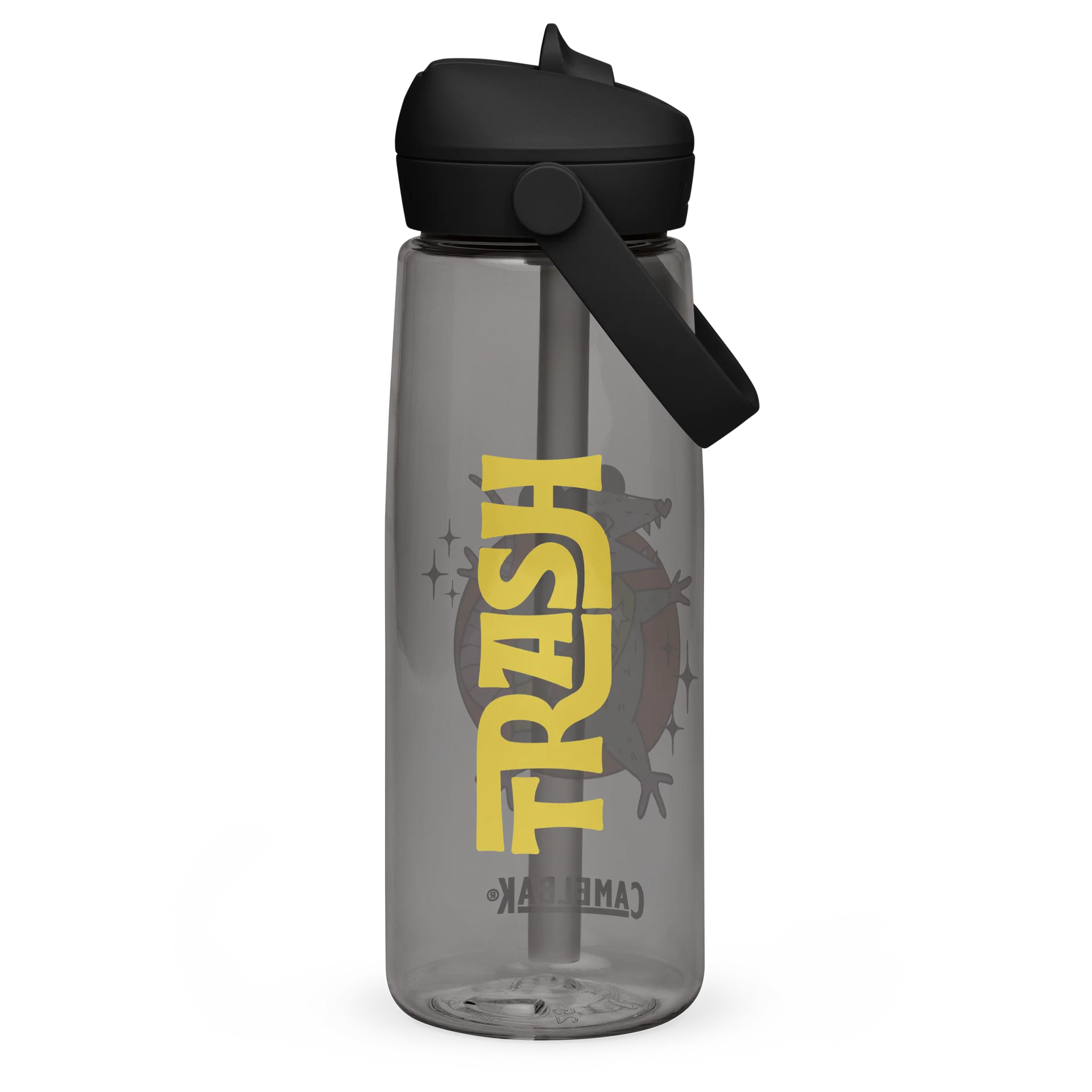Trash Scouts - Opossum Flip Straw Bottle - 4 Colors product image (2)