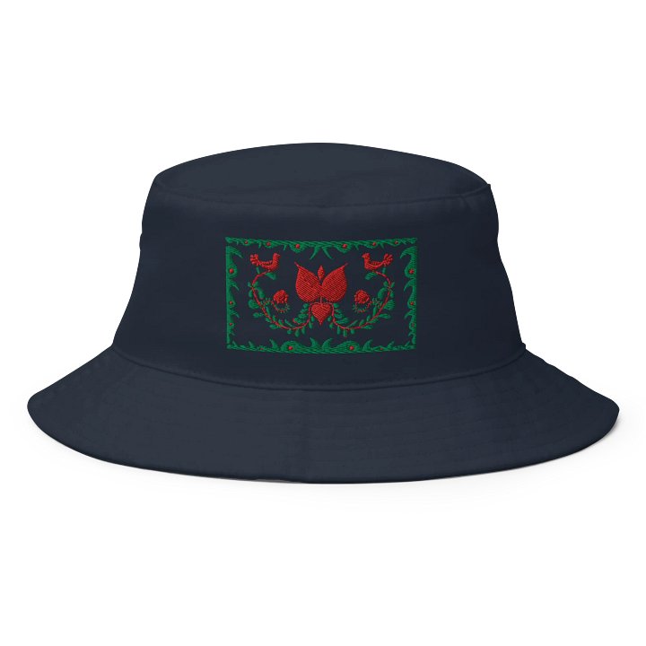 Hungarian Folk Art Floral Bucket Hat product image (1)