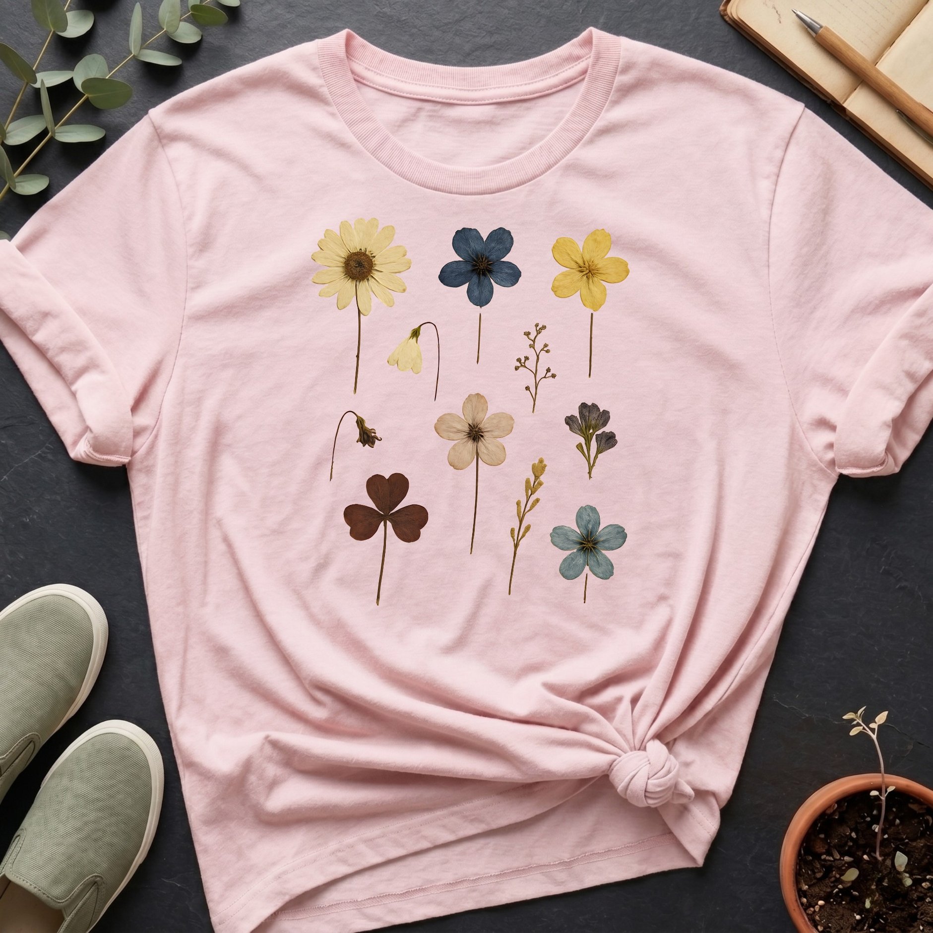 Pressed Flowers I Organic T-Shirt product image (1)