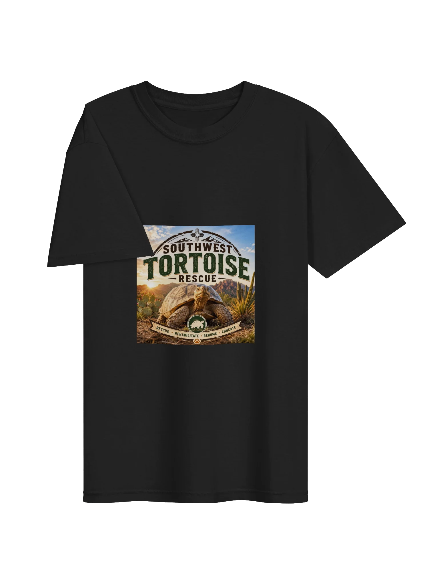 Southwest Tortoise Rescue Desert T-Shirt product image (12)