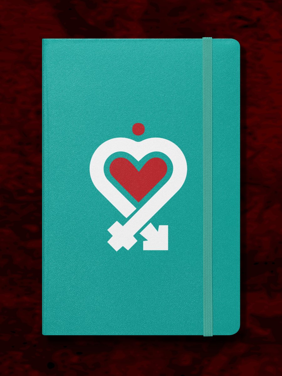 L2A HEART Hardcover Bound Notebook product image (1)