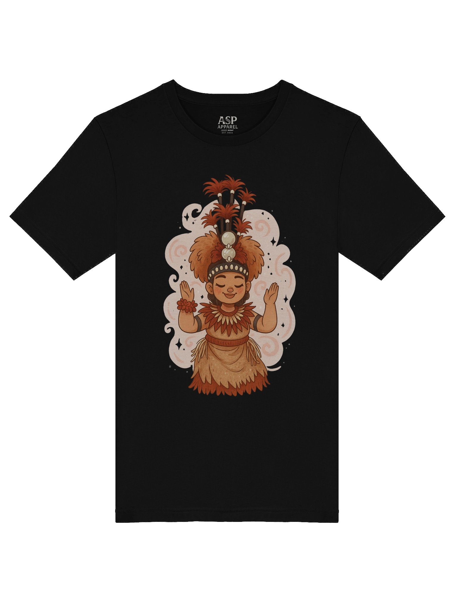 Samoan Taupou T-Shirt – Traditional Island Dance Design for Women | Polynesian Cultural Pride Tee by ASP Apparel product image (5)