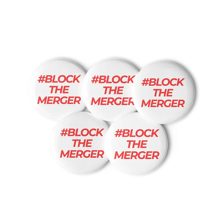 #BlockTheMerger Pins product image (1)