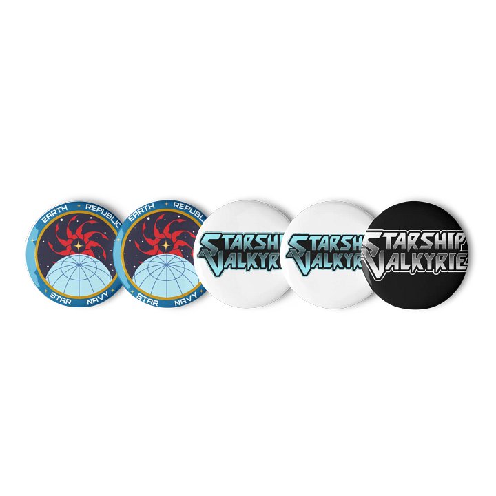 Starship Valkyrie Logo Commissary Pin Set product image (1)