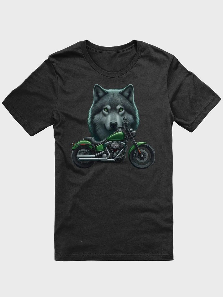 Motorcycle and Wolf - Unisex T-Shirt #12 product image (1)