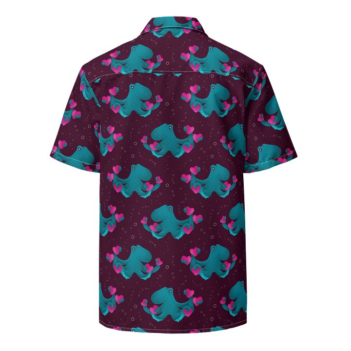 Octopus and Hearts Hawaiian Shirt product image (2)