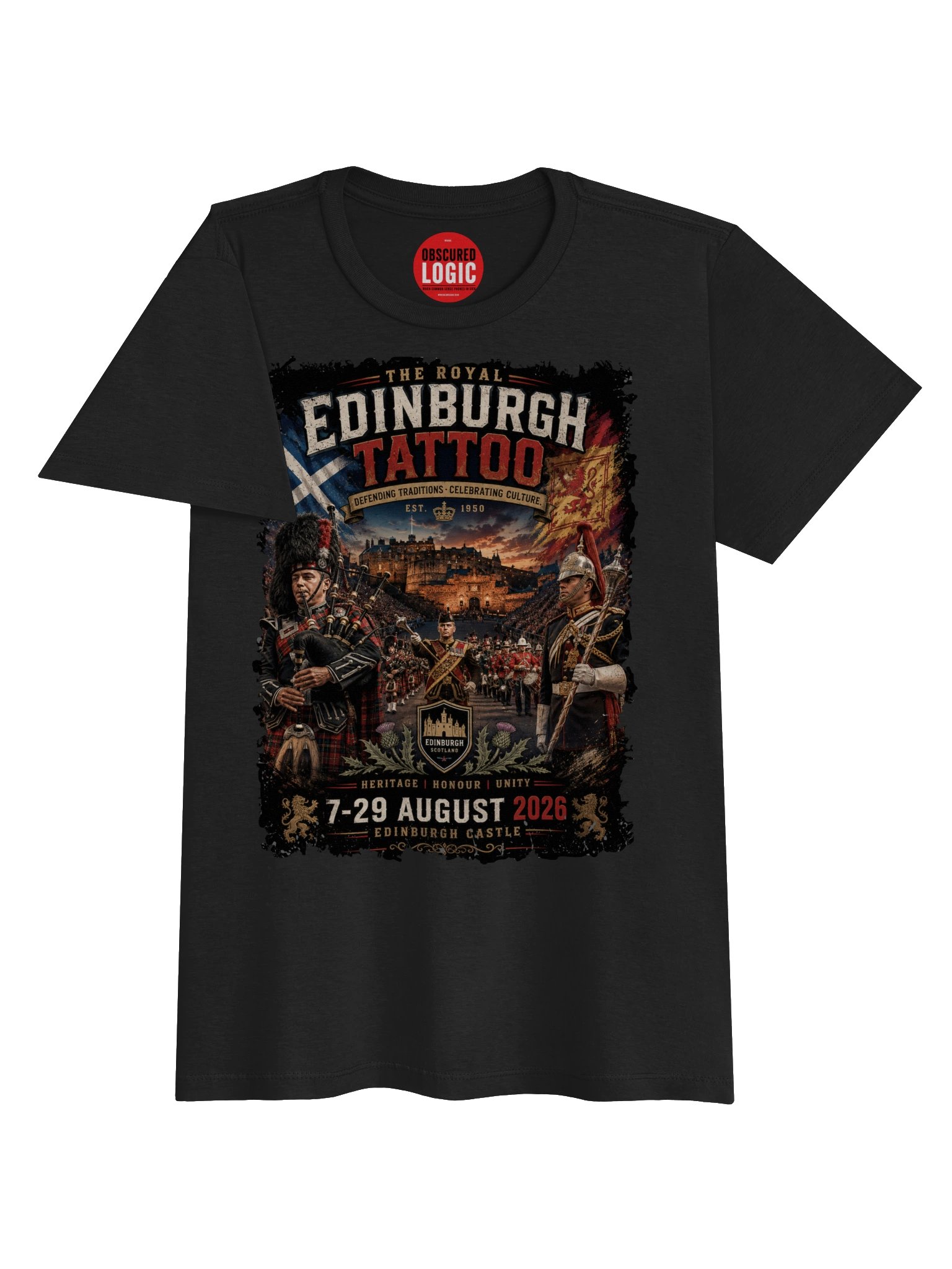 Royal Edinburgh Tattoo Heritage Tee product image (3)