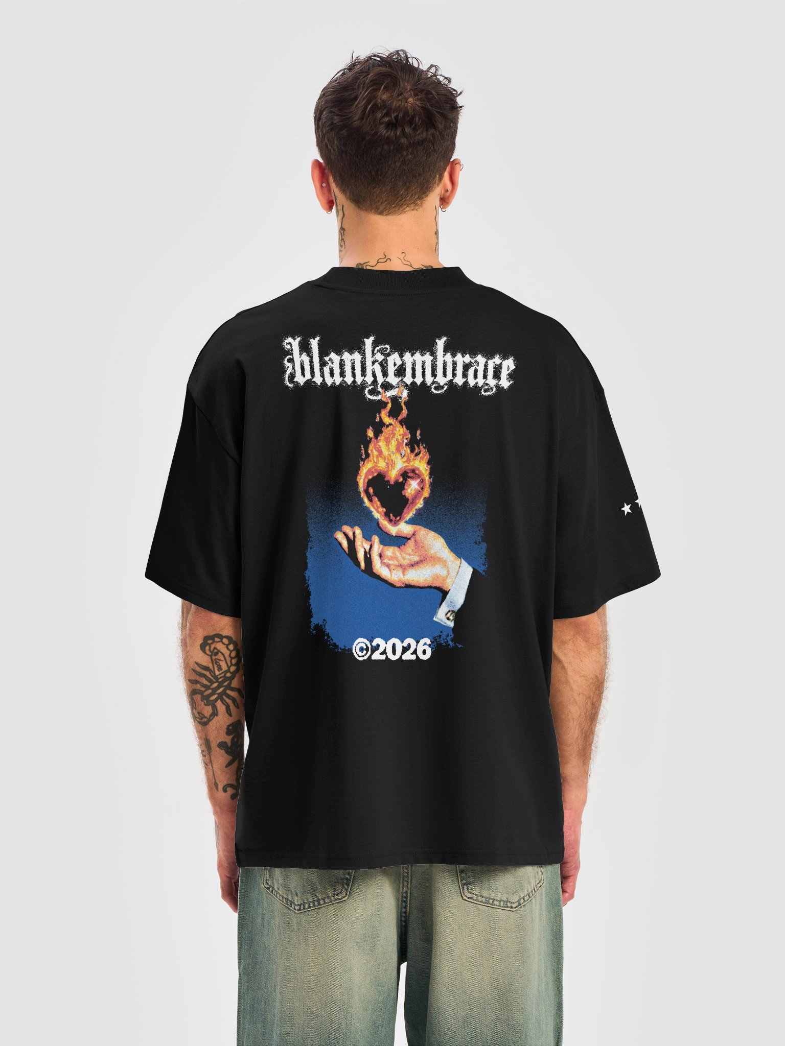 Burning Love Oversized Tee product image (5)