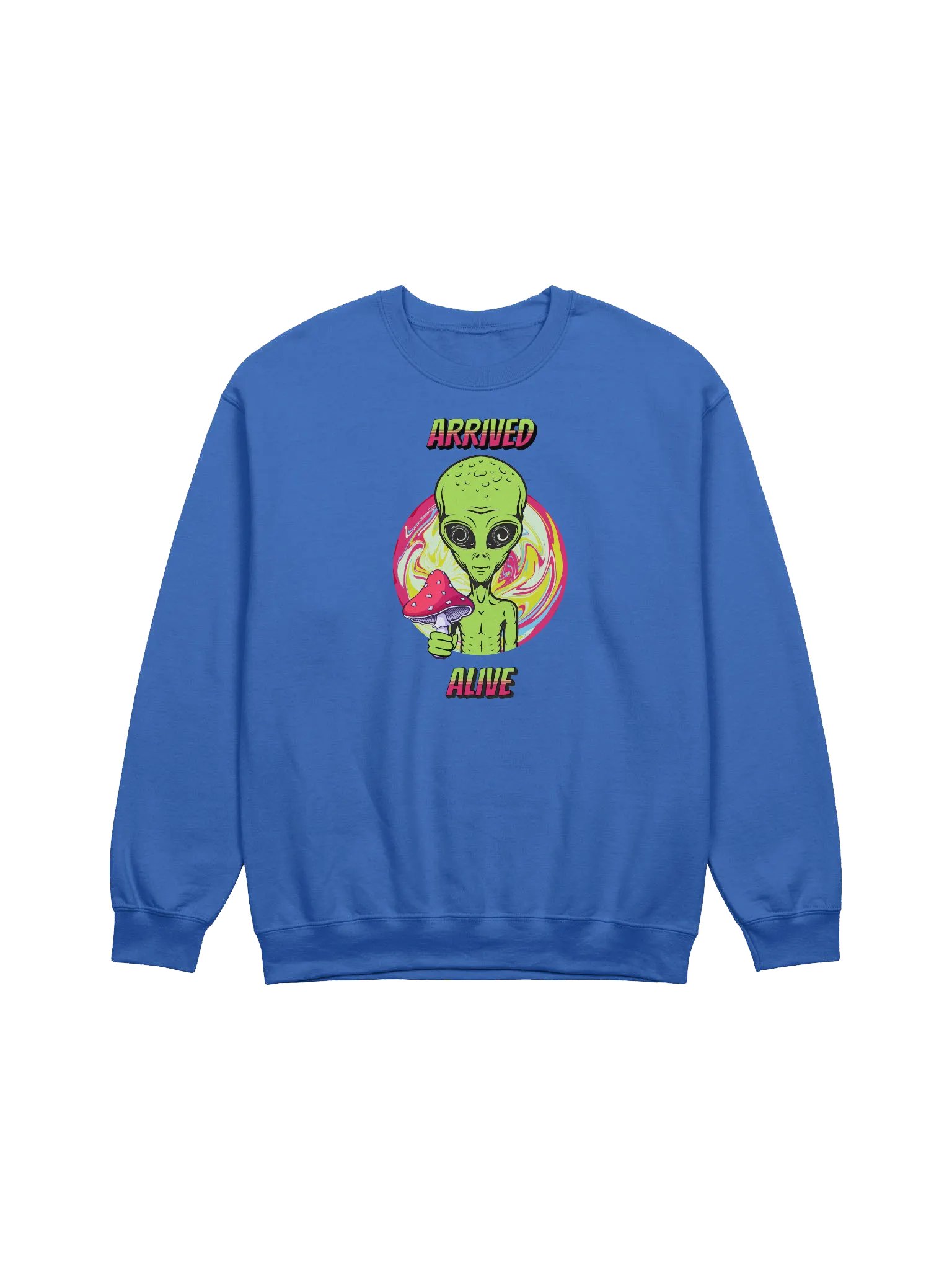ARRIVED ALIVE ALIEN SWEATSHIRT product image (1)