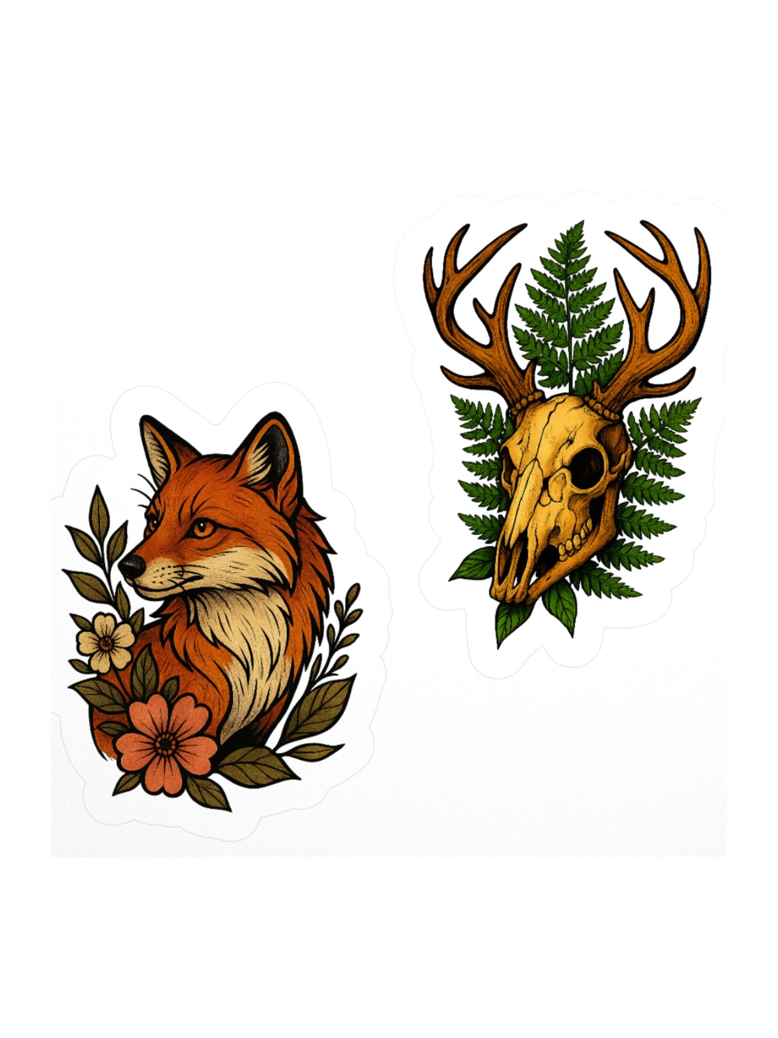 Forest vibes sticker set product image (1)