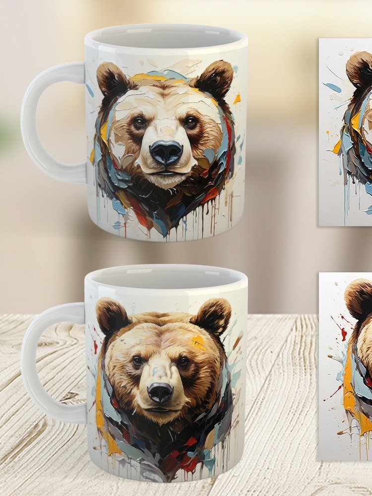 Untamed Power Bear Mug product image (10)