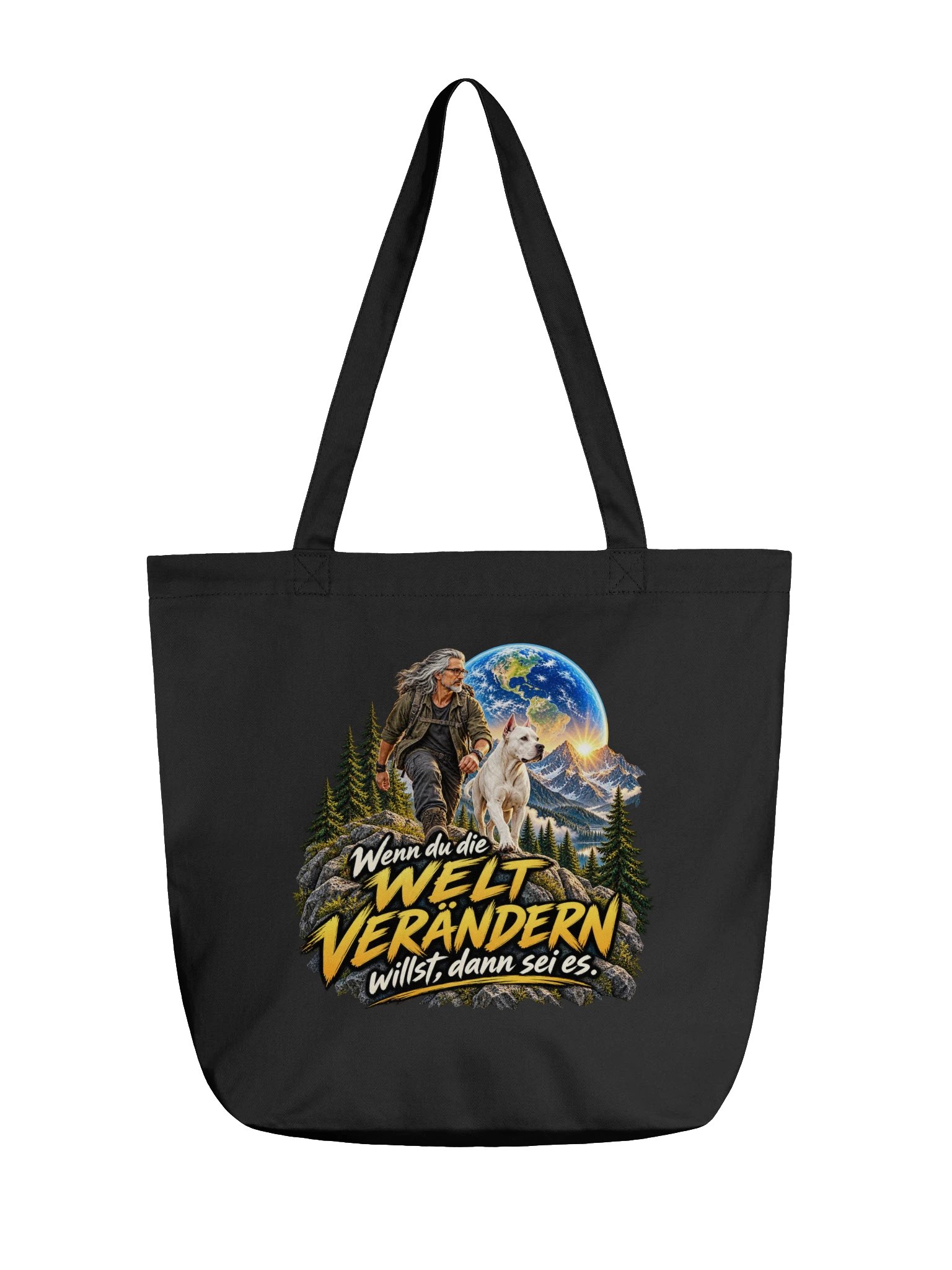 Aufbruch – Bio-Baumwolltasche | Veränderung product image (1)