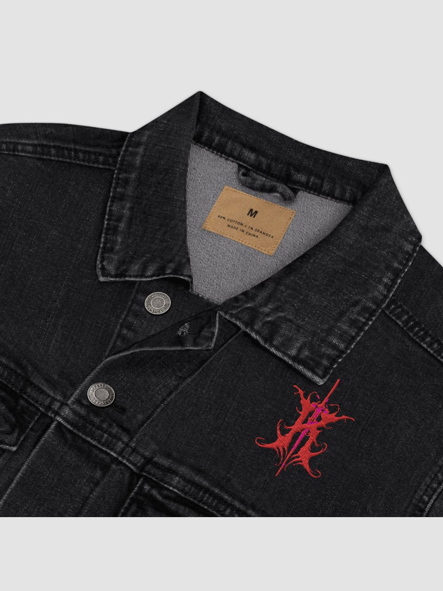 Ruxa Red Logo Denim Jacket product image (5)