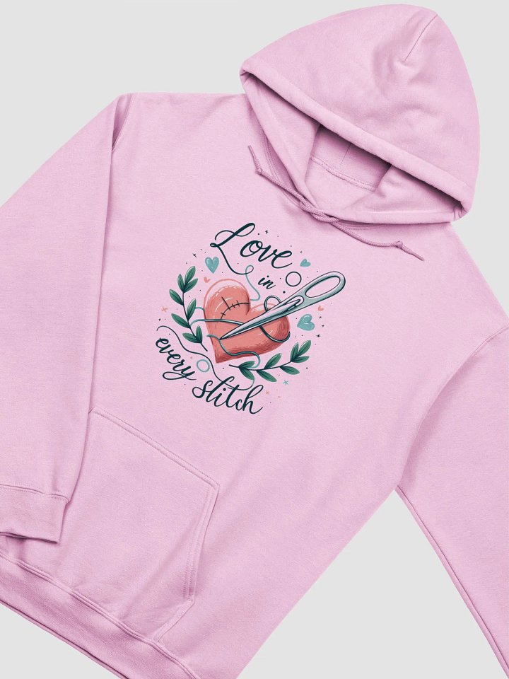 Heartfelt Stitched Love Hoodie product image (8)