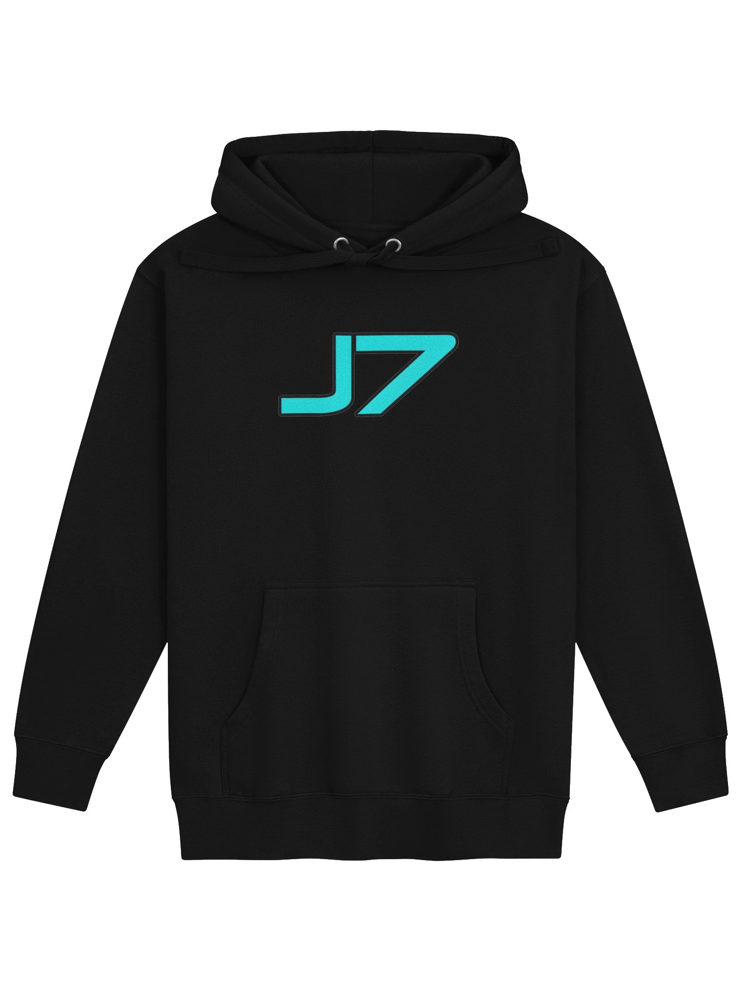 J7 Logo Hoodie Black product image (1)