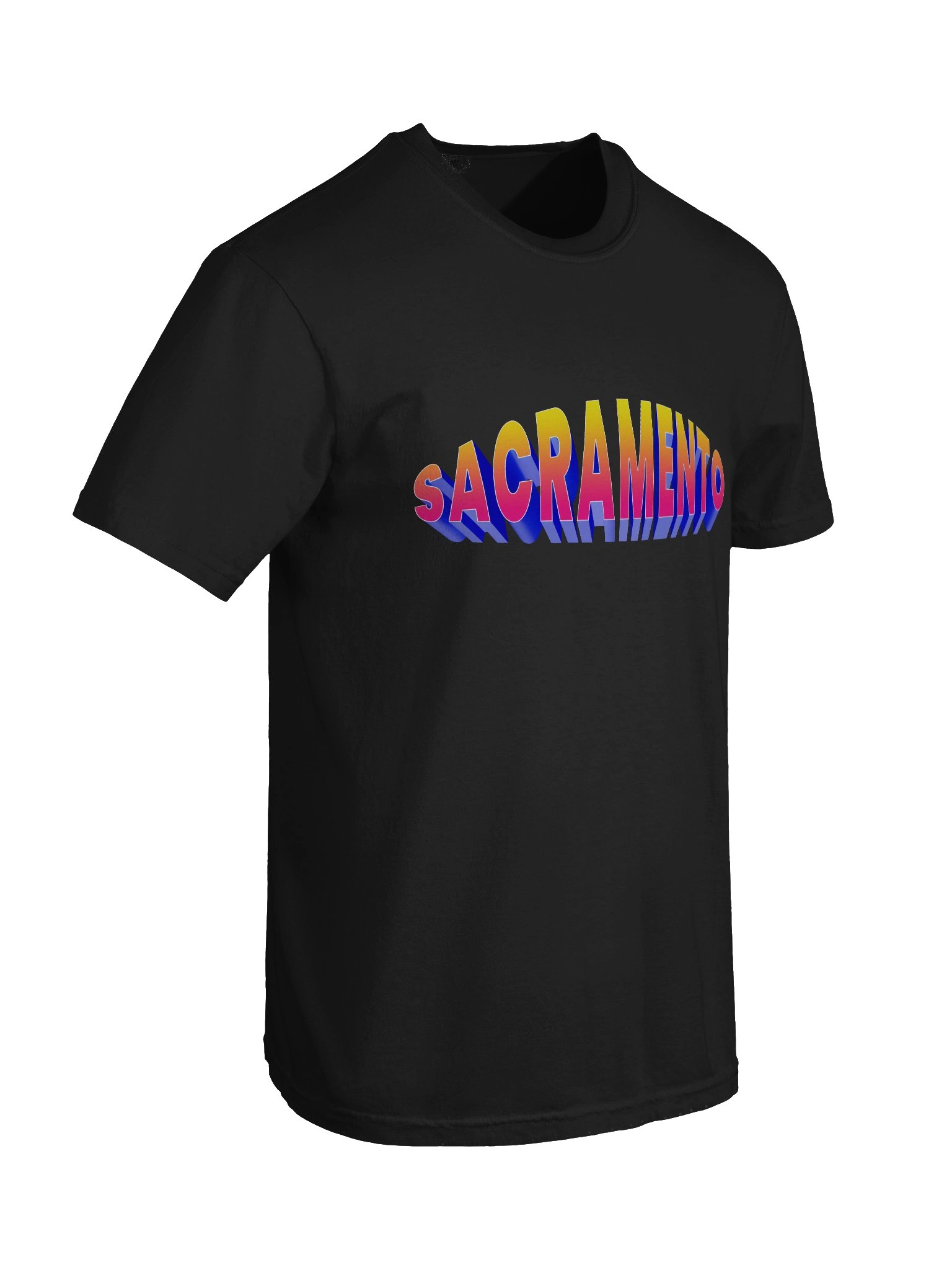 SACRAMENTO 3D Gradient Tee product image (8)