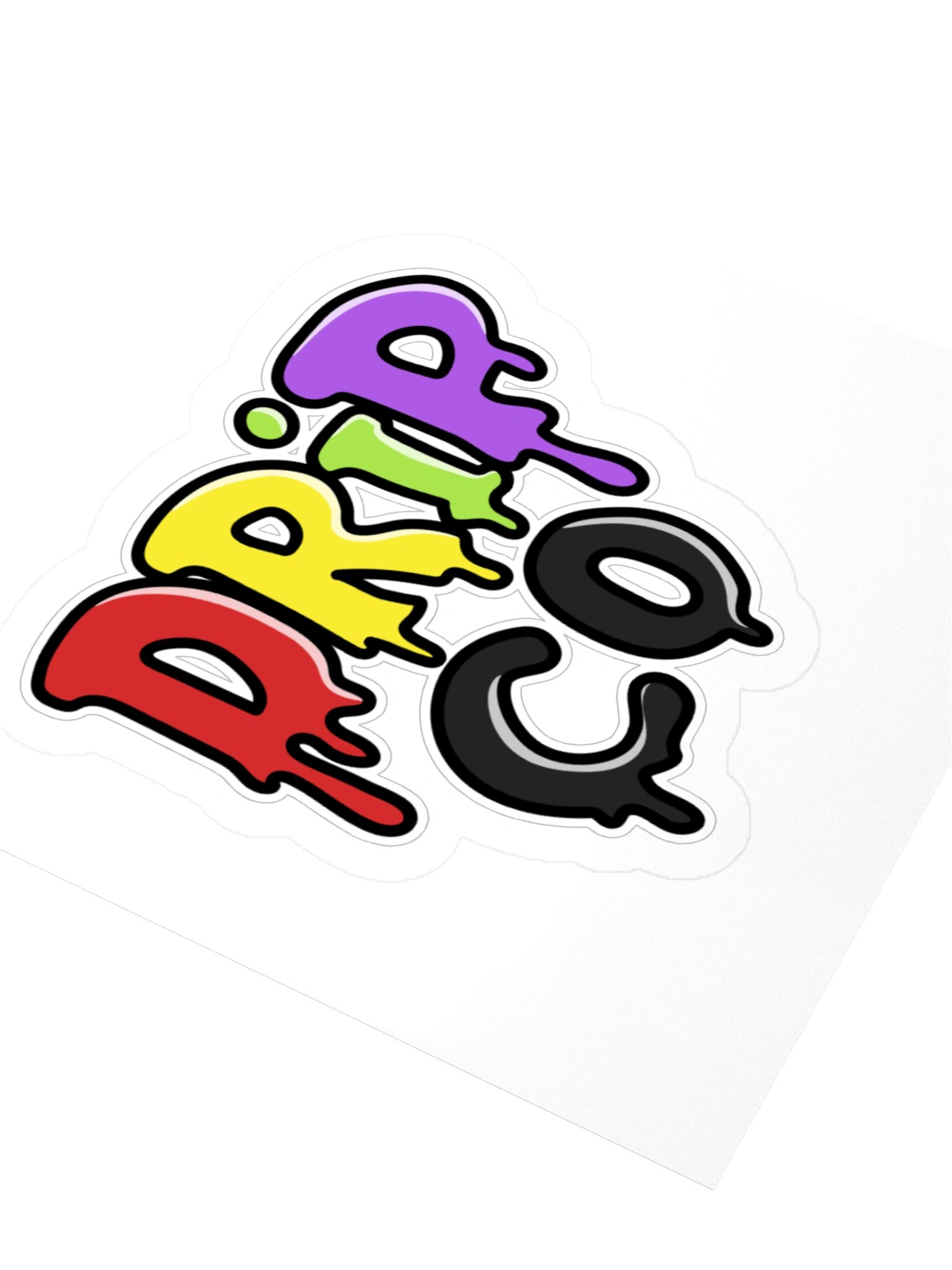 DRIP CO. Graffiti Drip Sticker product image (7)