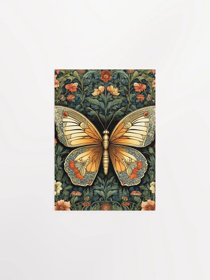 William Morrison Inspired Butterfly Six Poster 5x7 inch product image (1)