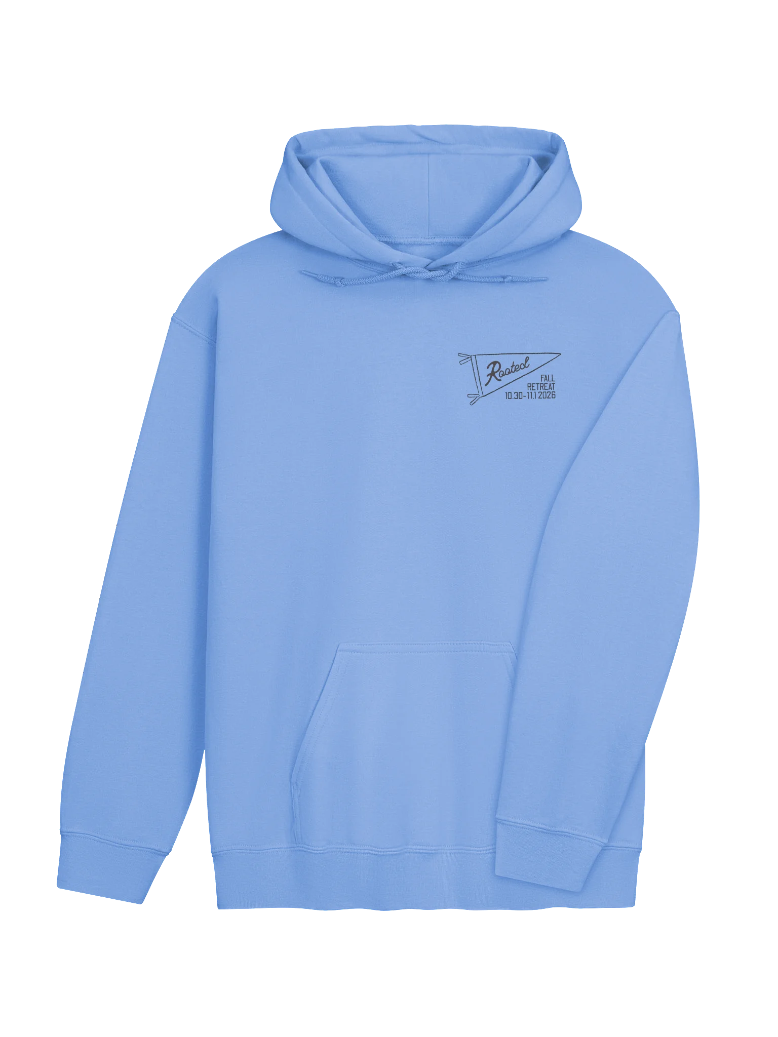 Rooted : Camp Hoodie (Gildan) Light product image (16)