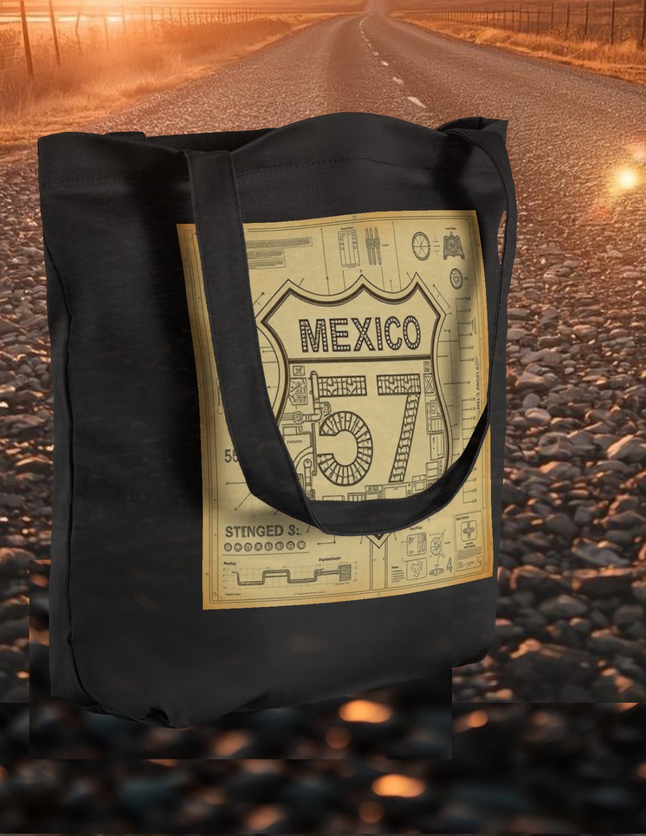 Ruta 57 — México 57 Tote Bag product image (1)