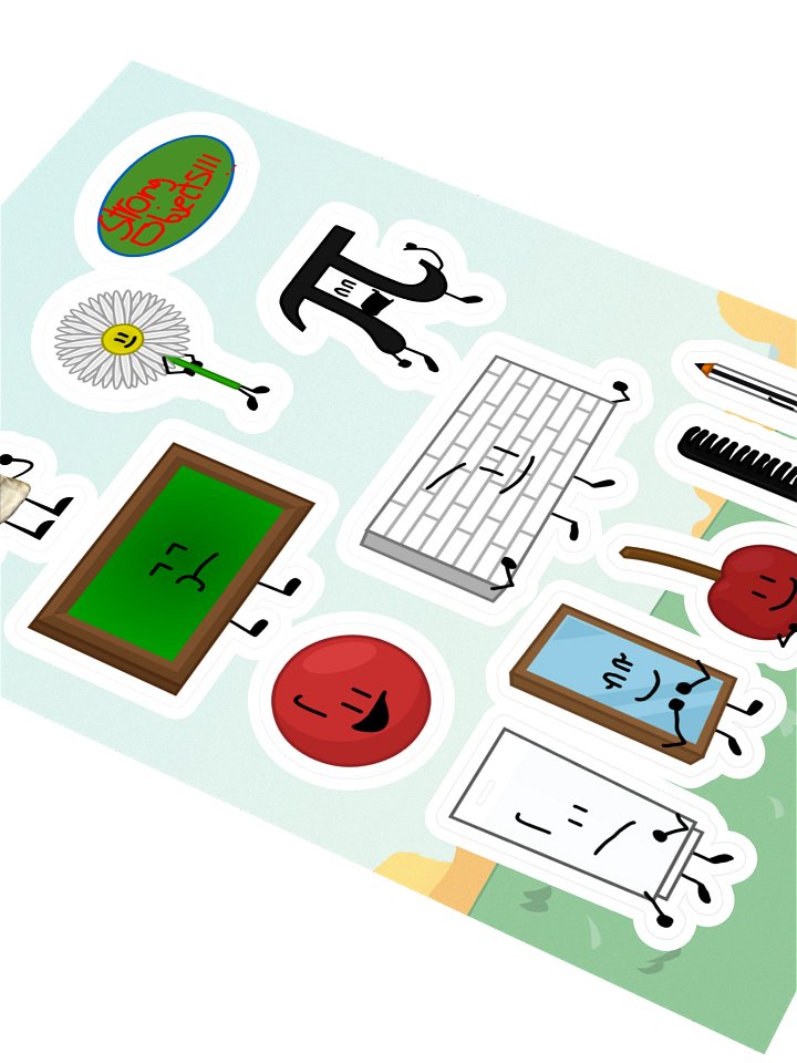 [STRONG OBJECTS] | Sticker Sheet product image (2)