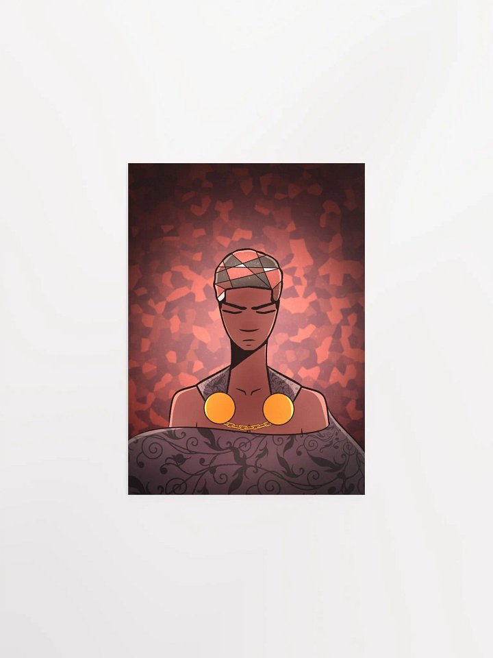Jean Stained Glass Print product image (1)