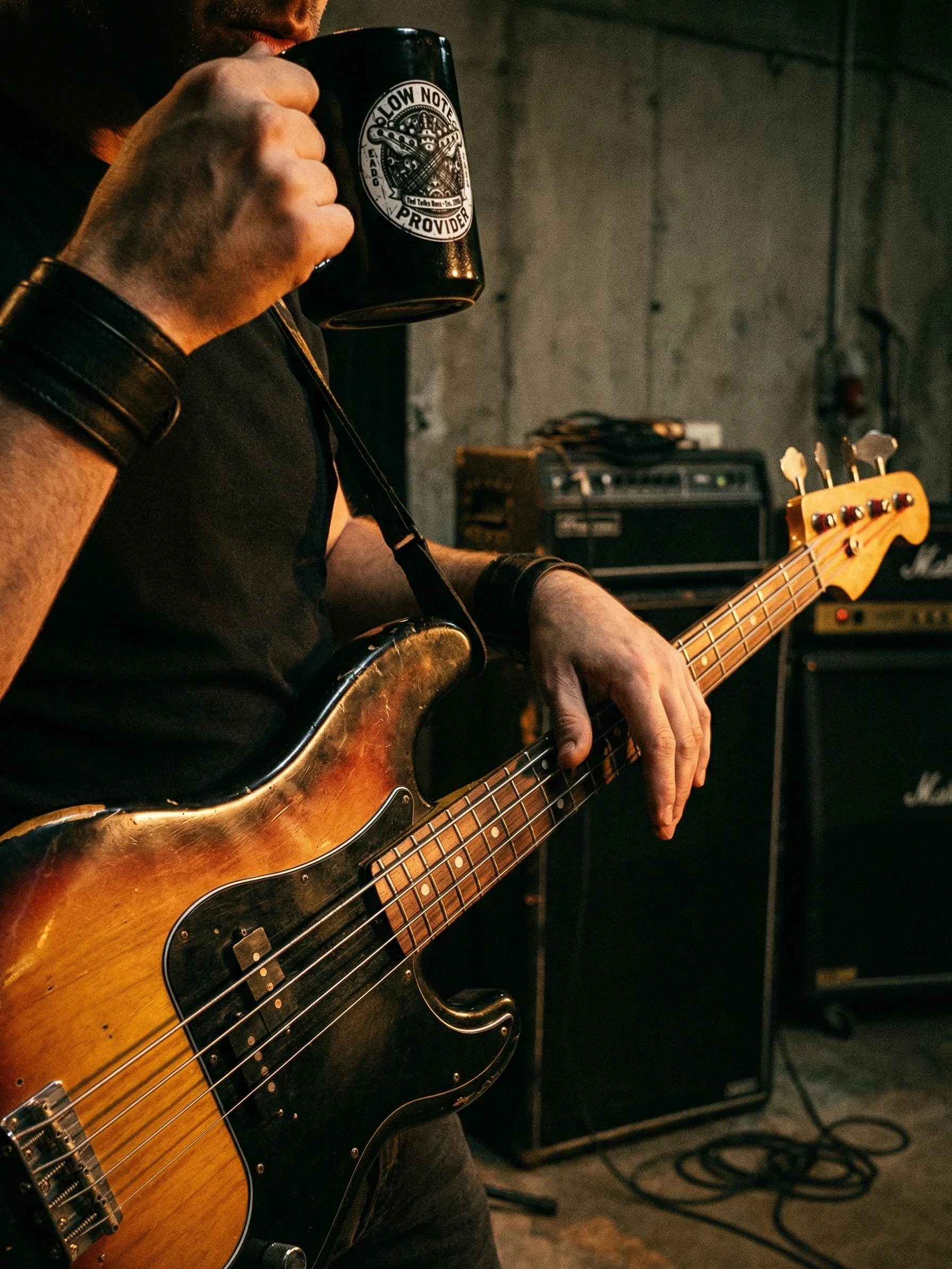 Low Note Provider™ Mug – Bass Player Work Ethic (11oz / 15oz) product image (3)