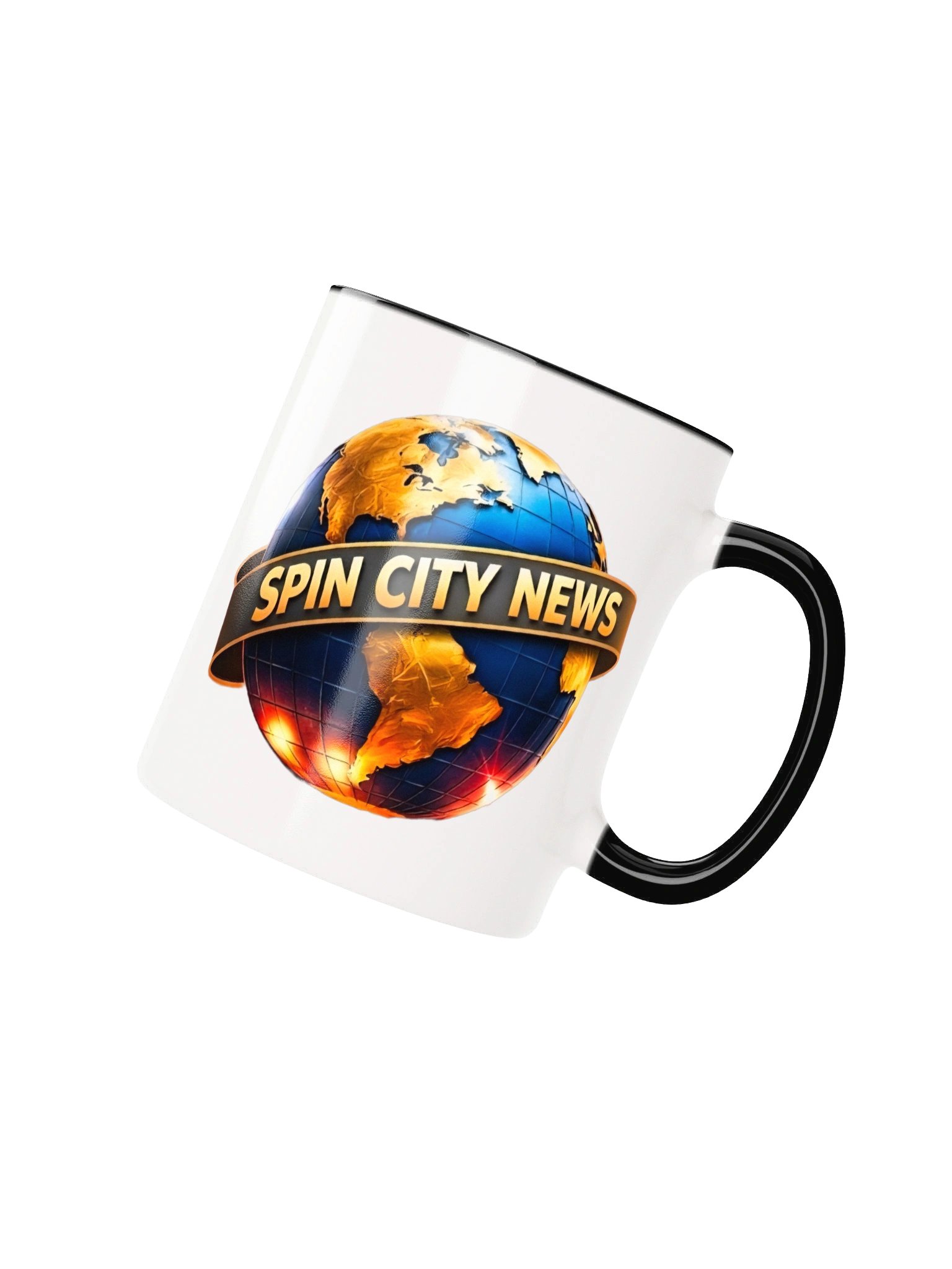 Spin City News Globe Mug product image (9)
