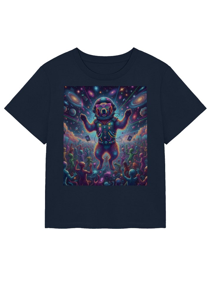Cosmic Dog Party Women's T-Shirt product image (1)