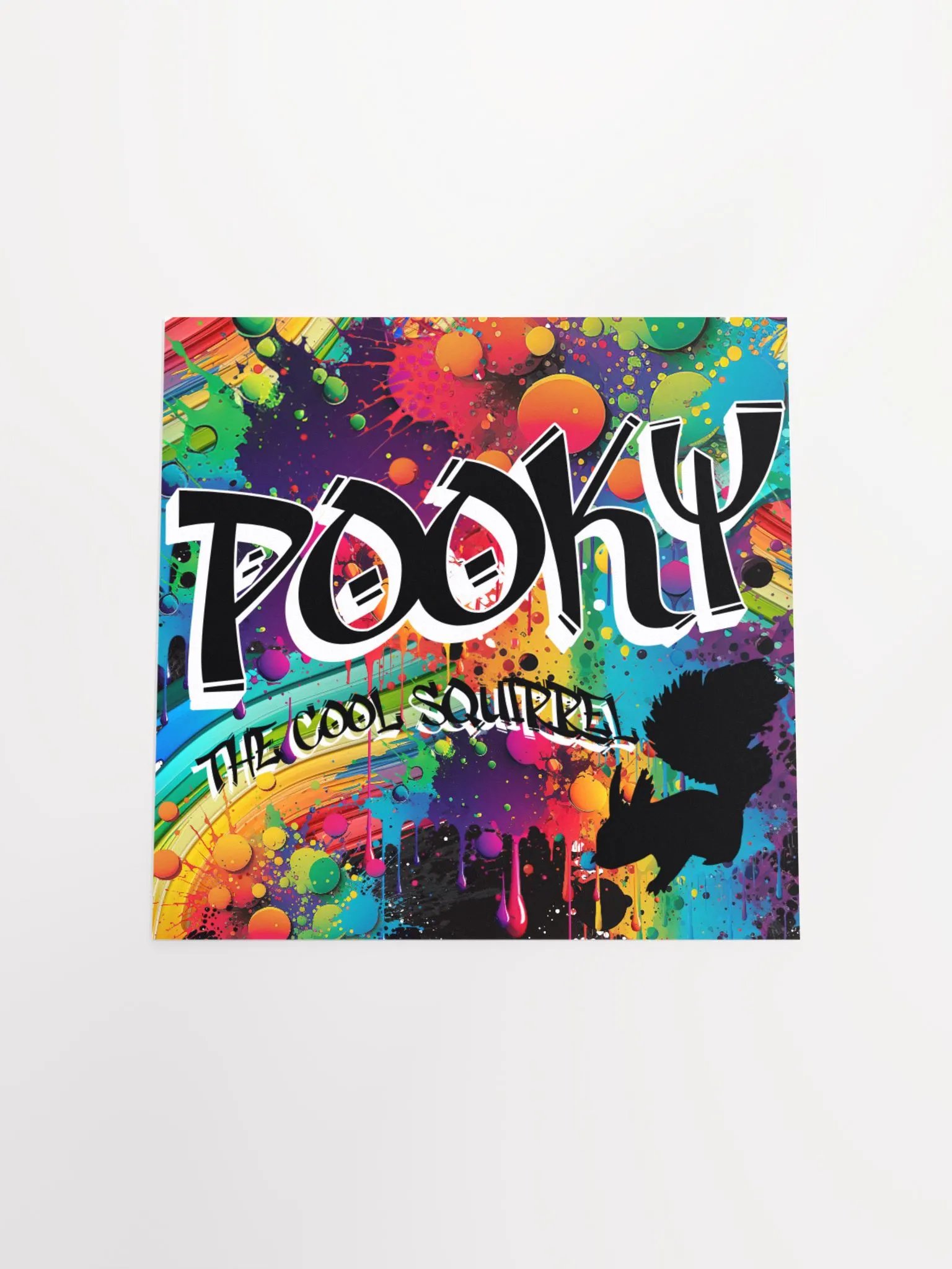 POOKY, THE COOL SQUIRREL PRINT product image (20)