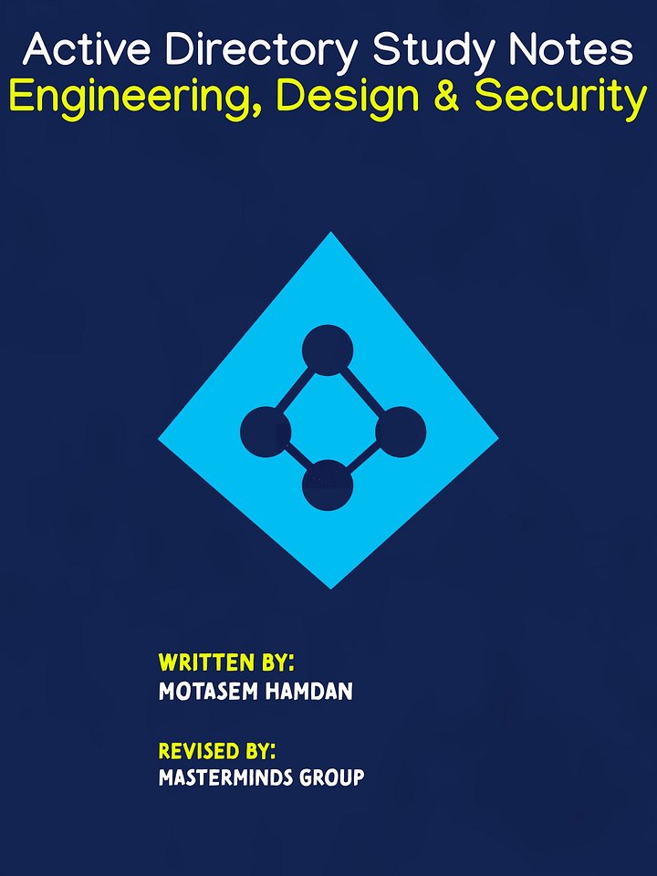 Active Directory Study Notes | Engineering, Design & Security product image (1)