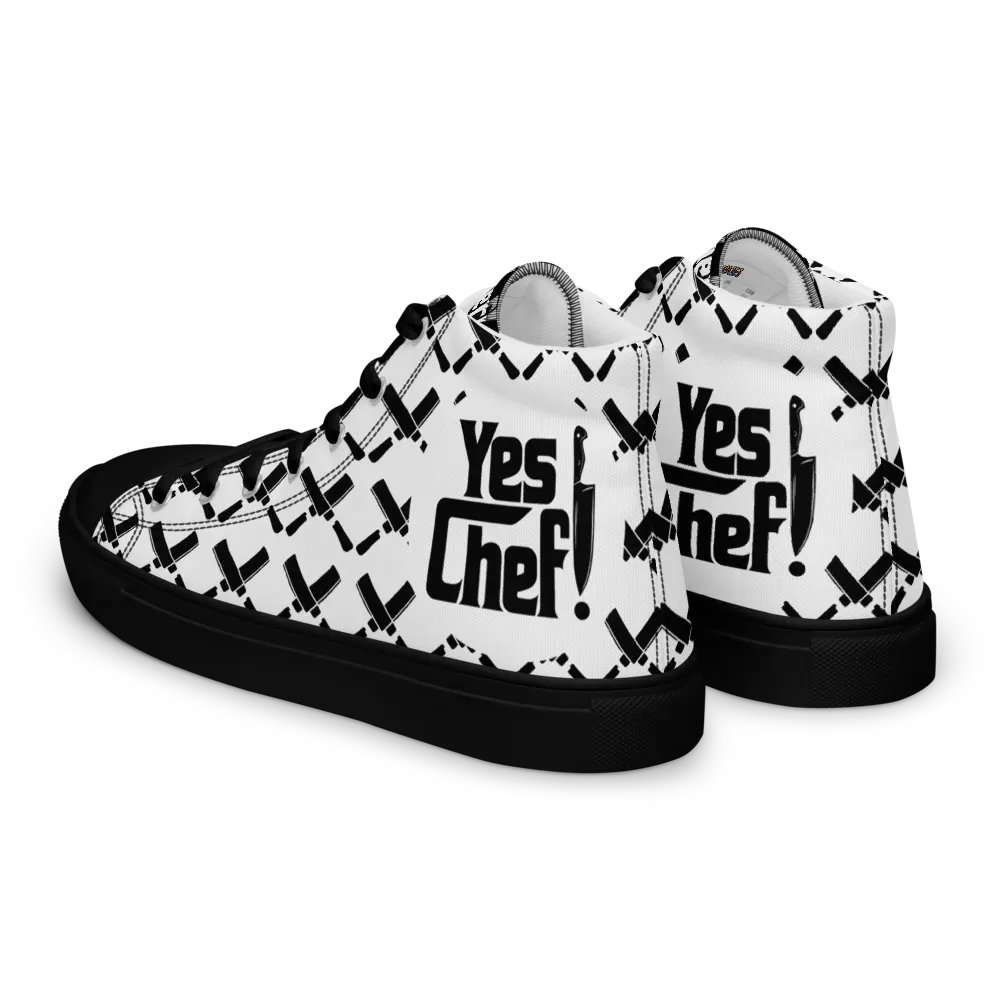 Yes Chef High Top White/Black Male product image (5)
