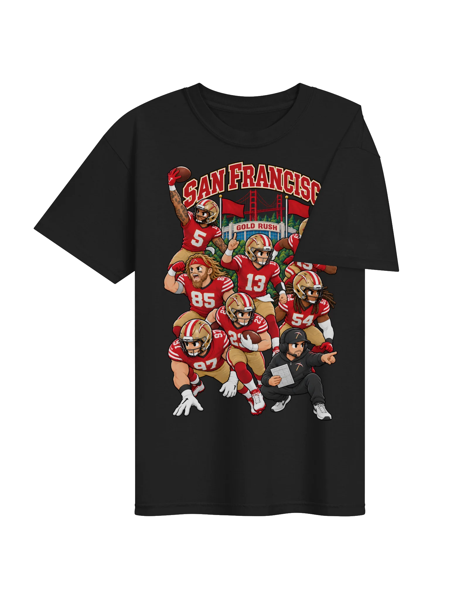 San Francisco 2026 Animated Player T-Shirt product image (16)