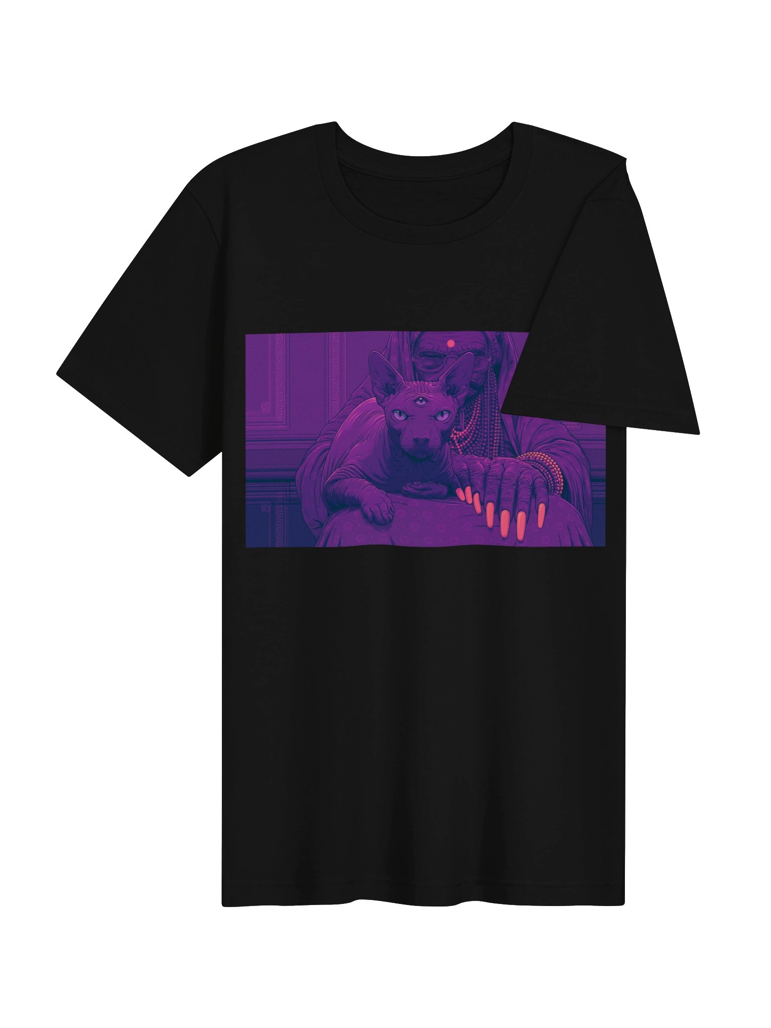 MAGIC OUIJA CAT - UNISEX SOFT TEE product image (17)