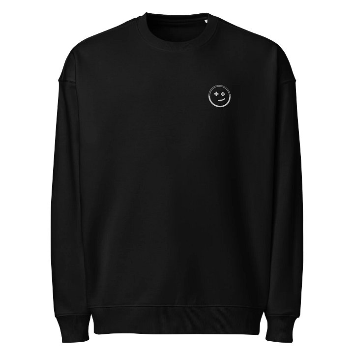 Poke Smiley (White) Crewneck product image (1)