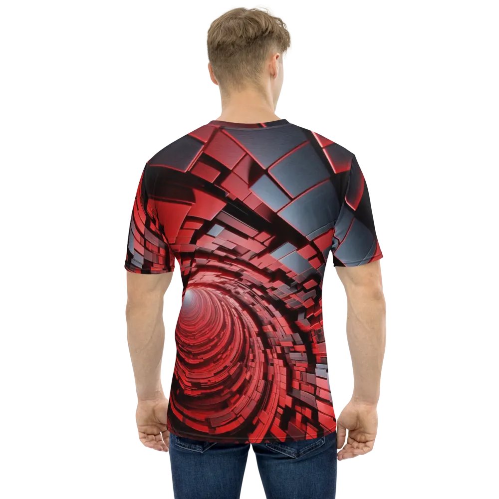 Vortex Red All-Over Print Tee product image (3)