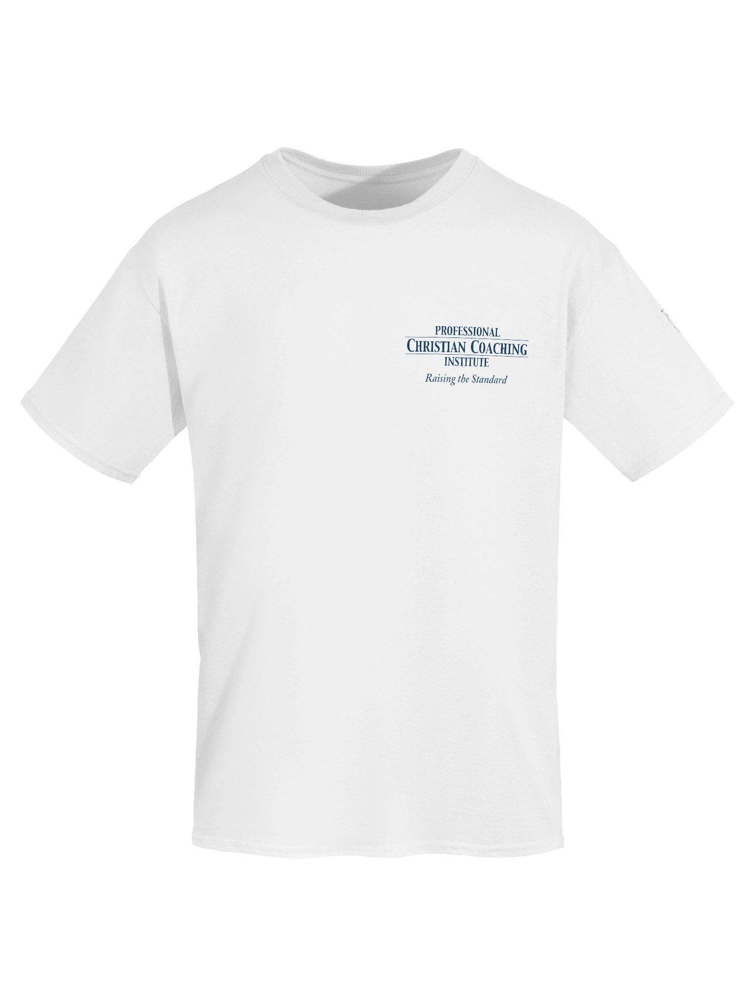 White PCCI Logo T-Shirt product image (7)