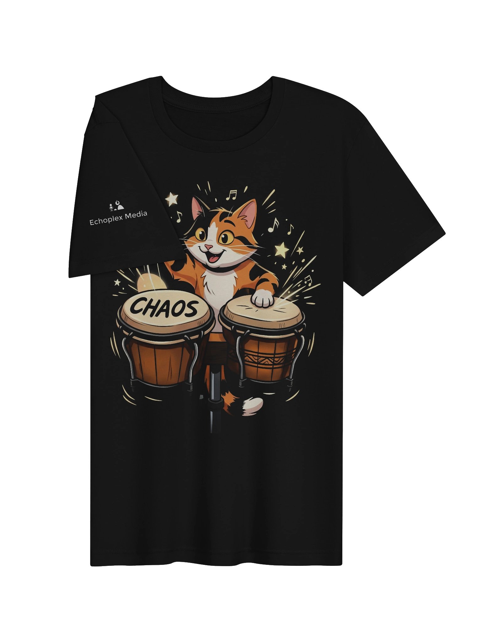 Chaos Bongo Cat Tee - Dark Colors product image (11)