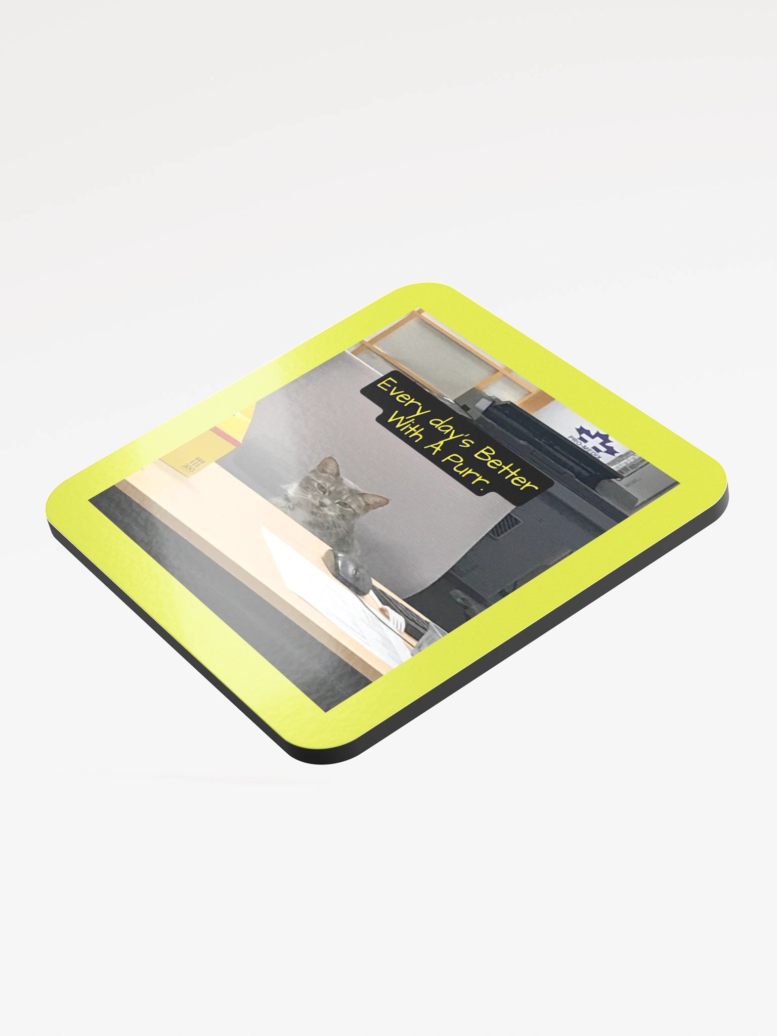 Purrfect Office Coaster product image (3)