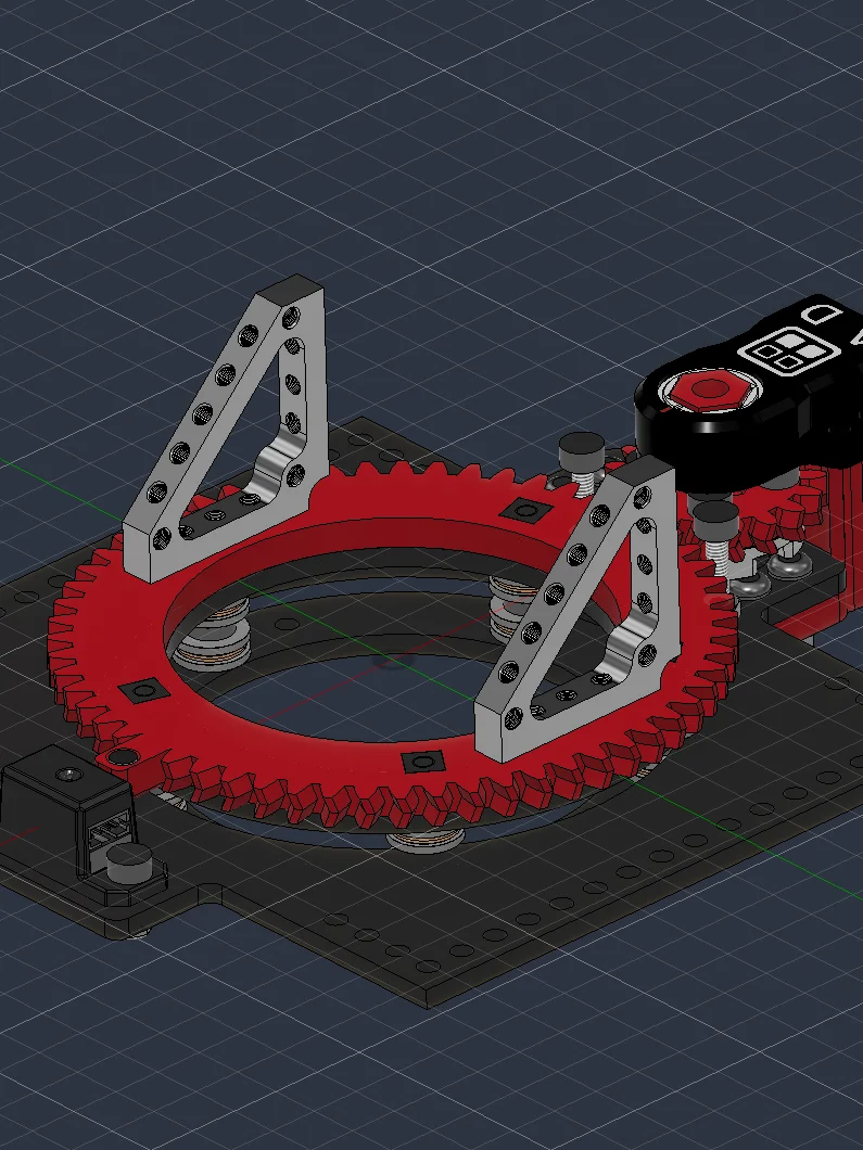 81mm ID Rotating Turret Base Kit: Thrust "Bearing Stack" Style product image (7)