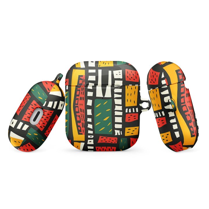 Tribal Harmony All-Over Print AirPods® Case product image (1)