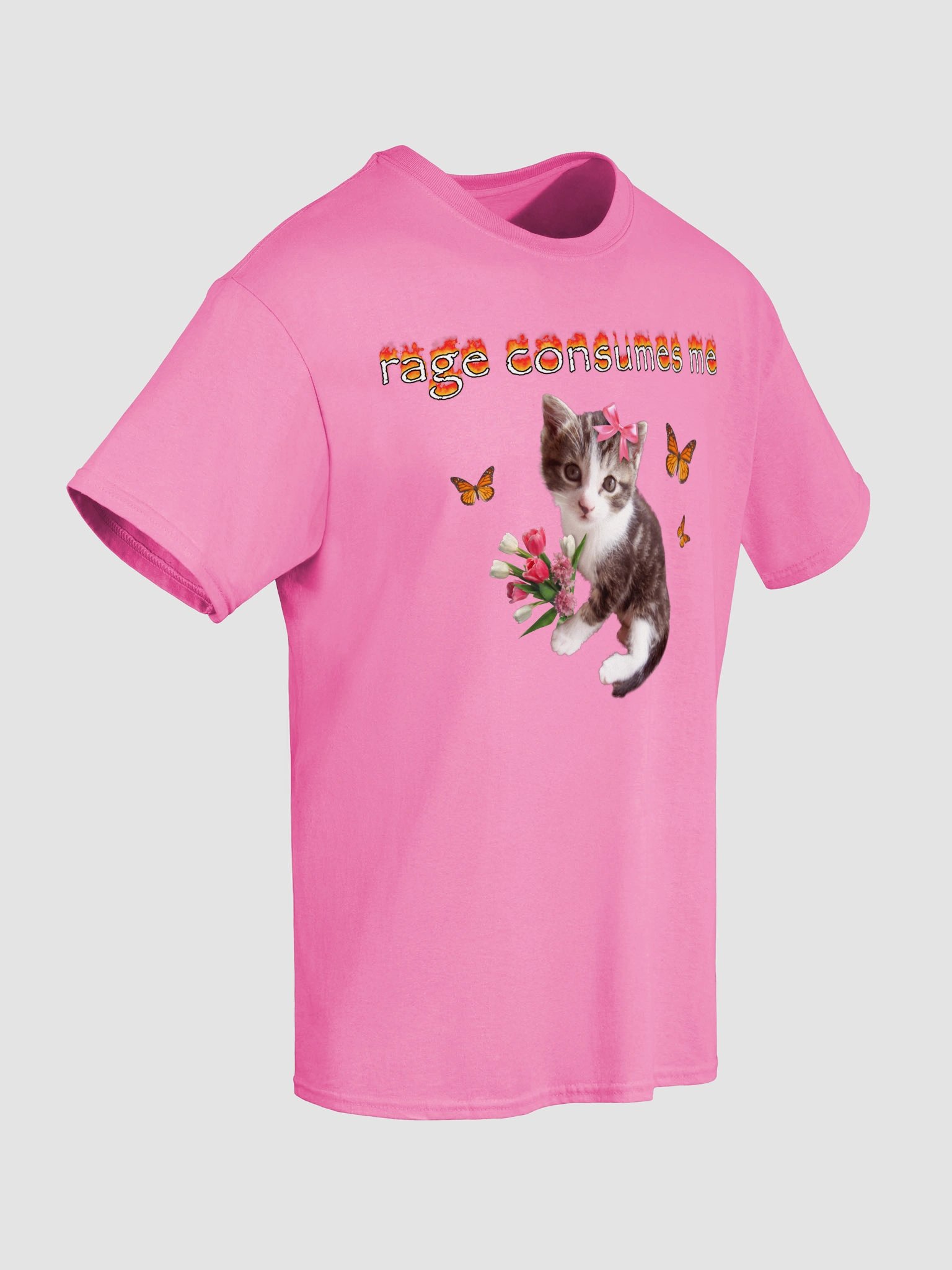 Rage Consumes Me Cat T-shirt product image (46)