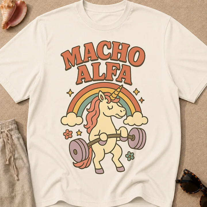 Macho Alfa Camiseta Unisex product image (1)