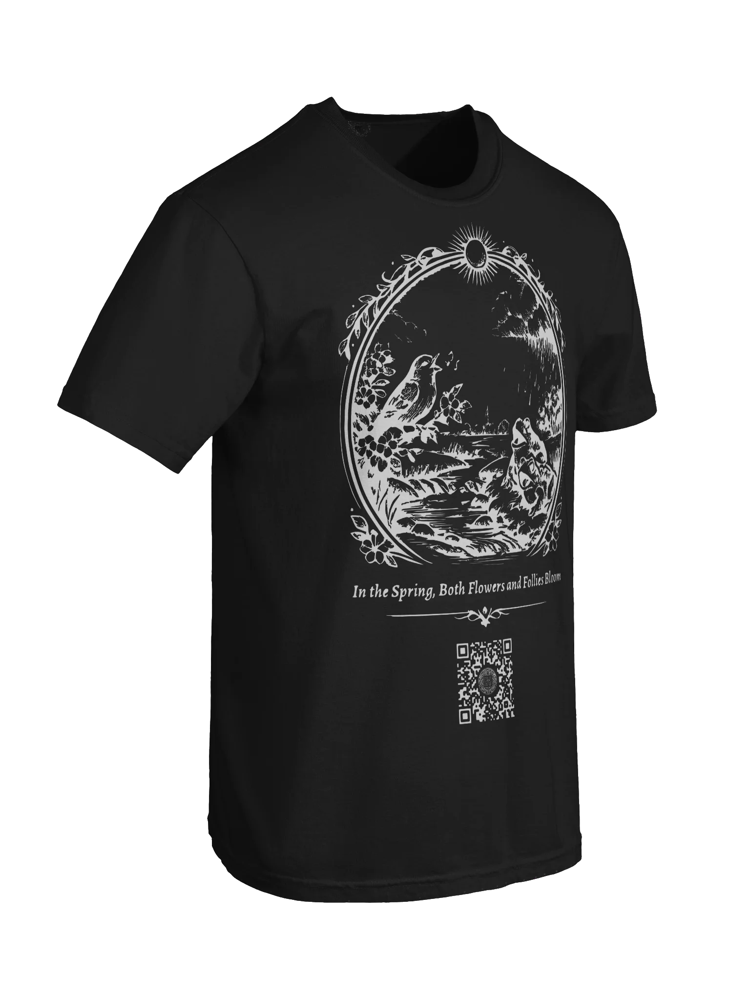 Flowers and Follies (White on Black/Color) product image (8)