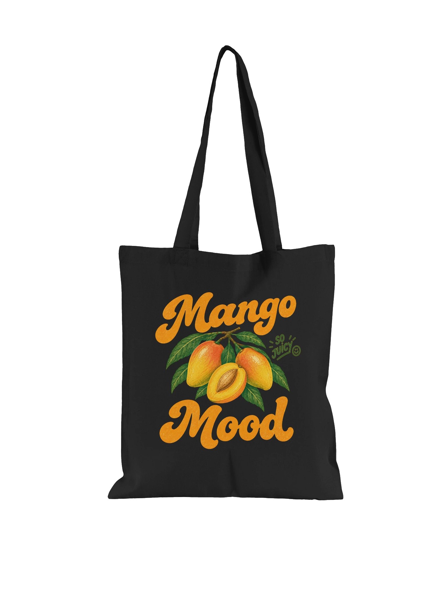 Mango Mood Juicy Graphic Tote Bag product image (5)