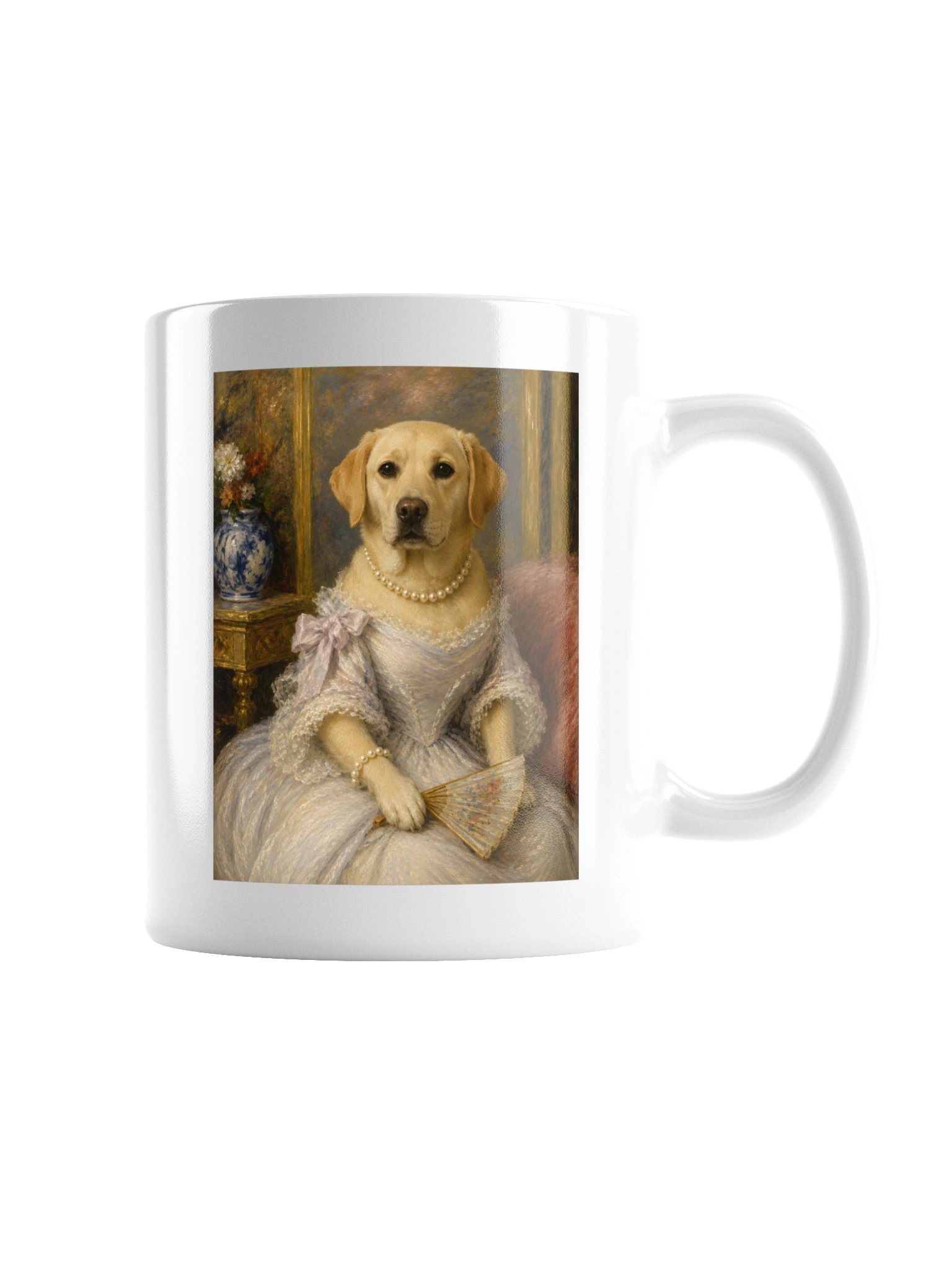 Labrador Retriever Portrait of Irène Cahen d'Anvers Mug product image (3)