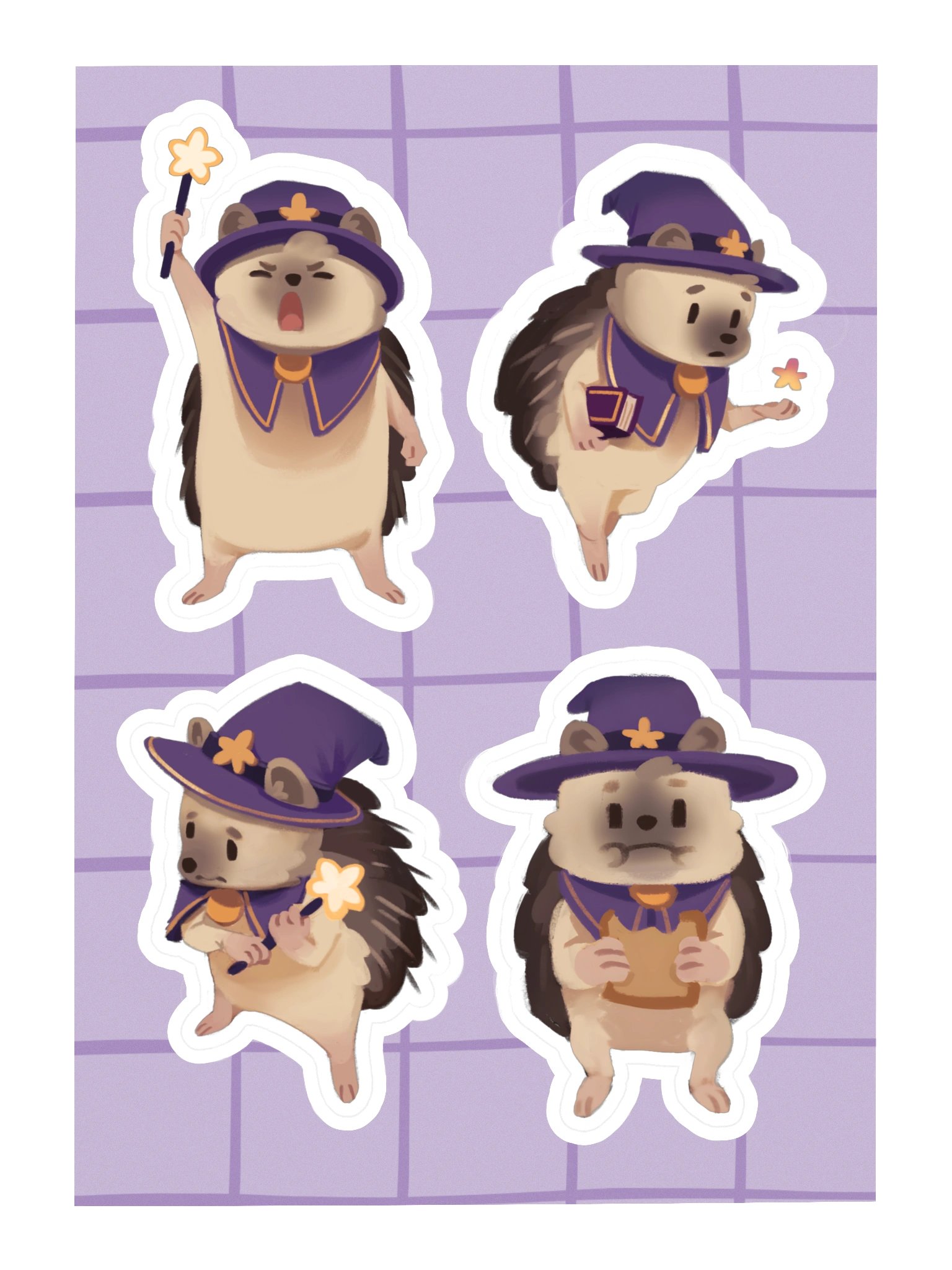 The Brave Sorcerer Sticker Sheet product image (3)