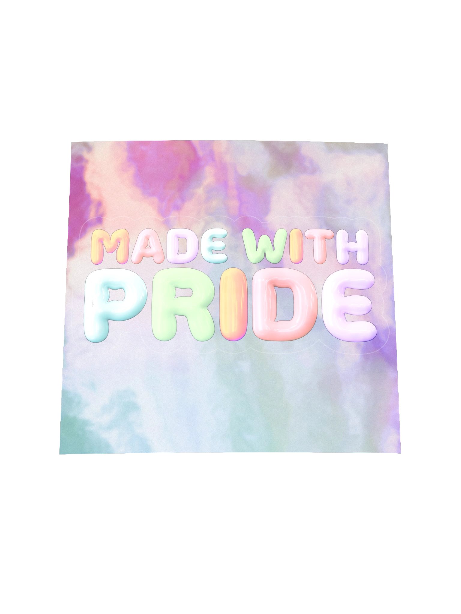 Made with Pride — Holographic Sticker product image (1)